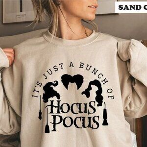 Its Just A Bunch Of Hocus Pocus Halloween Sweatshirt Halloween Gift